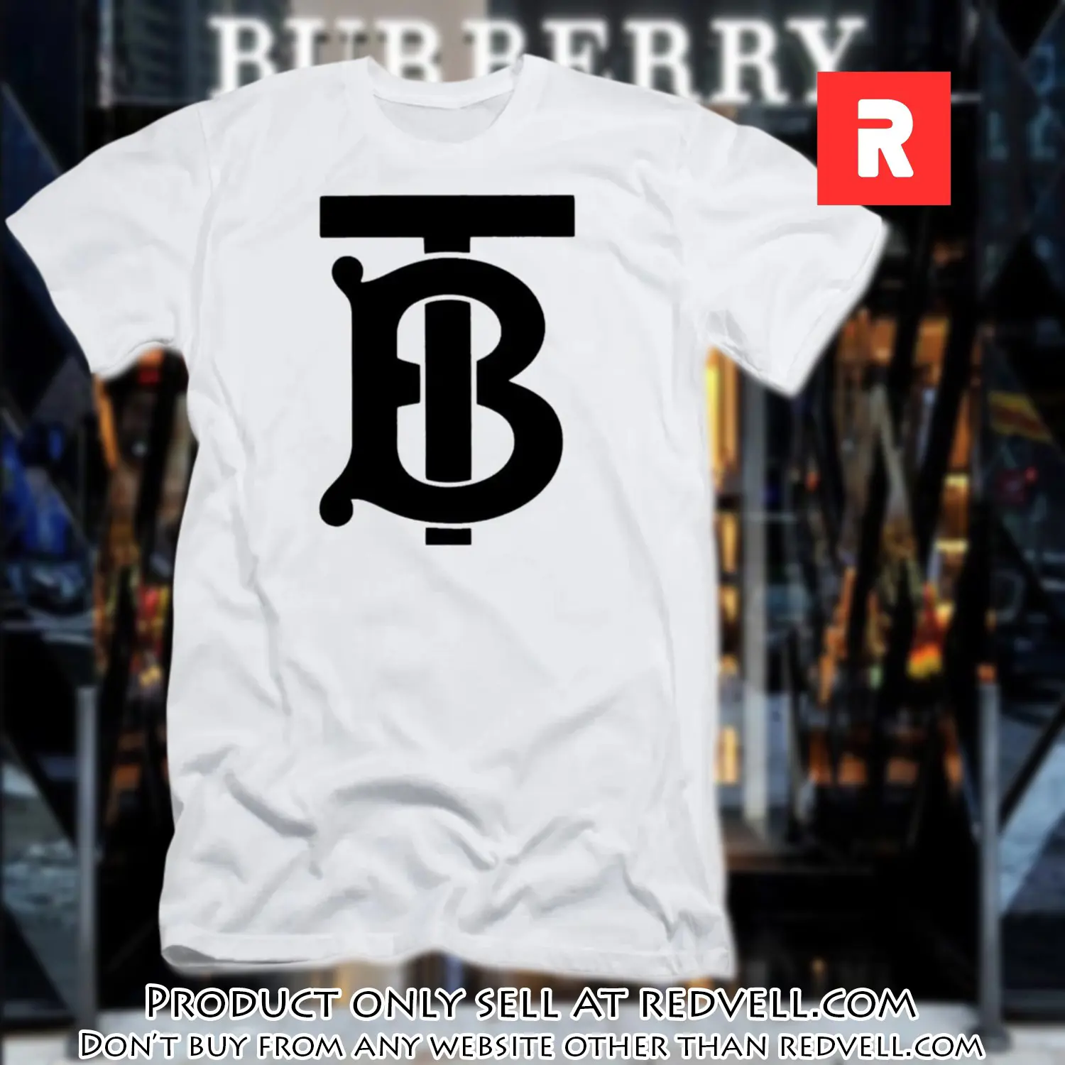 Burberry logo white luxury brand tshirt gift for men women special gift rv4751350